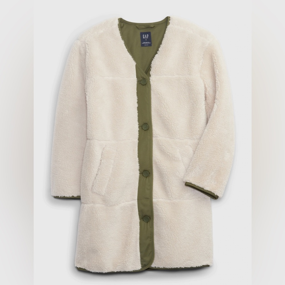NWT Cozy Gap Sherpa Coat